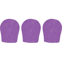 

WindTech 300P Series Windscreen, Inside Diameter 1.375" / 35mm - 3-Pack, Purple