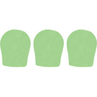 

WindTech 300P Series Windscreen, Inside Diameter 1.375" / 35mm - 3-Pack, Neon Green