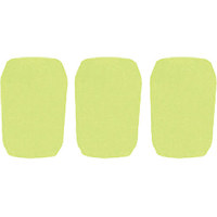 

WindTech 5700P Series Windscreen Inside Diameter 1.0" / 25mm - 3-Pack, Neon Yellow