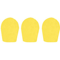 

WindTech 600P Series Windscreen, Inside Diameter 1.0" / 25mm - 3-Pack, Yellow