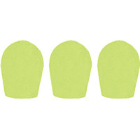 

WindTech 600P Series Windscreen, Inside Diameter 1.0" / 25mm - 3-Pack, Neon Yellow