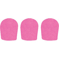 

WindTech 900P Series Windscreen, Inside Diameter 1.625" / 41mm, 3-Pack - Pink