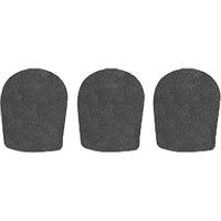 

WindTech 900P Series Windscreen, Inside Diameter 1.625" / 41mm, 3-Pack - Black