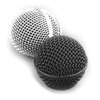 

WindTech RG-58 Universal Microphone Grill, Gray