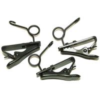 

WindTech TC-11 24mm Small Lavalier/Lapel Microphone Tie Clip, Pack of 3