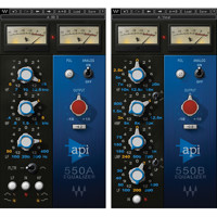

Waves API 550 Classic Equalizer Plug-In, Native/SoundGrid, Download