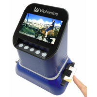 

Wolverine F2D Saturn 120 Medium Format 35mm & 127 Film to Digital Converter, Blue