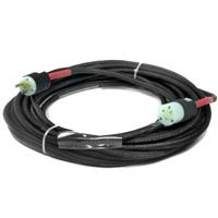 

Whirlwind 100' Edison HBL5266C (15A Male) to HBL5369C (20A Female) W12-3 AC Cable