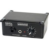 

Whirlwind HAUCXL Under Counter Active, Monaural, Balanced Headphone Control Box, 60Hz-20kHz Response, 100KOhms Input Impedance, 1/4" & 1/8" Headphone Jacks