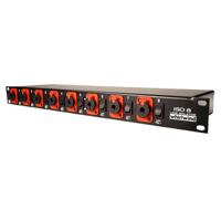 

Whirlwind ISO-8Q 1 RU 8 Channel Line Level Isolator & Balancer, 20Hz-20kHz Frequency Response, 600Ohms Output Impedance, 8x 1/4" TRS Input/Output