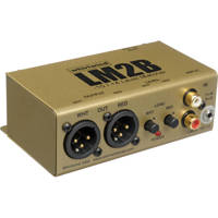 

Whirlwind LM2B 2-Channel Unbalanced to Balanced Line Level Converter, 20Hz-20kHz Frequency Response, 100Ohms Balanced Output Impedance