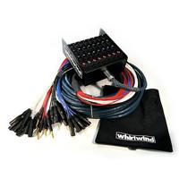 

Whirlwind 200' Box to Fan 4 1/4" TRS Medusa Elite Snake Cable with SnakeSkin/Pig Bag, 16 XLR Inputs