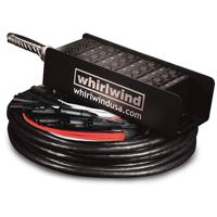 

Whirlwind 250' Box to Fan 4 XLR Medusa Elite Snake Cable with SnakeSkin/Pig Bag, 16 XLR Inputs