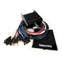 

Whirlwind 200' Box to Fan 8 1/4" TRS Medusa Elite Snake Cable with SnakeSkin/Pig Bag, 24 XLR Inputs