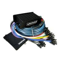 

Whirlwind 200' Box to Fan 8 XLR Medusa Elite Snake Cable with SnakeSkin/Pig Bag, 28 XLR Inputs