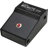 

Whirlwind Micmute Push to Mute Latching Push On/Off Desktop Mic Switch with XLR I/O Jack