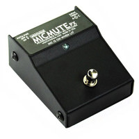 

Whirlwind Micmute Foot Pedal Microphone Muting Box with 48 Volt Phantom Power
