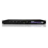 

Whirlwind MultiSelector Pro 4-Channel Unidirectional Rack Mount 1 to 4 Instrument Switcher with Tuner Output, 20-20kHz Frequency Response, 100 kOhms Impedance