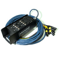 

Whirlwind 50' Box to Fan 4 1/4" DI and 4 XLR Mic Inputs Medusa MultiSnake Cable