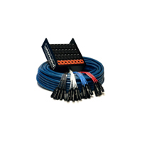 

Whirlwind Medusa Standard 16-Channel Stagebox to Fanout Snake Cable, 50' Length, 16x XLR Send & 4x XLR Return Connectors