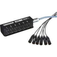 

Whirlwind Medusa Mini 6 Channel Stagebox to Fanout Snake Cable, 15' Length, 6x XLR Send Connectors