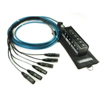 

Whirlwind Medusa Mini 6 Channel Stagebox to Fanout Snake Cable, 25' Length, 6x XLR Send & 0x Return Connectors