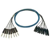 

Whirlwind 50' Medusa Multitrack Series 8-Channel XLR Female to 1/4" TRS Male Fanout Snake Cable