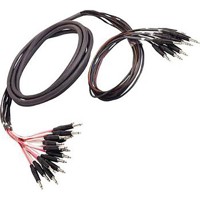 

Whirlwind 25' 8 1/4" TRS Male to 8 XLR Male and 8 XLR Female Insert Snake Cable with Snakeskin