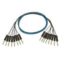 

Whirlwind 10' Medusa Multitrack Series 8-Channel 1/4" TRS Male to 1/4" TRS Male Fanout Snake Cable