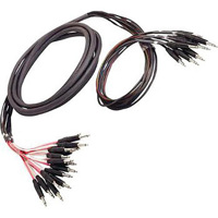 

Whirlwind 50' Single Insert 8 1/4" TRS Male to 81/4" TS Male Canare Snake Cable with SnakeSkin