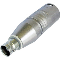 

Whirlwind XLR Male to BNC Female Neutrik Adapter, Unwired