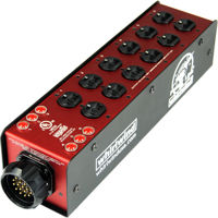 

Whirlwind Power Link PL2 Stringer with SPX19 Chassis Inlet, (6) 20A Duplex Outlets, Indicator Lamps