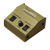 

Whirlwind podMIX Passive Mixer, Microphone Input, 3.5mm and RCA Inputs
