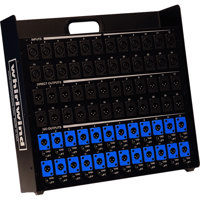 

Whirlwind Stage Box 6 XLRF Inputs and 12 XLRM Parallel Outputs Mic Splitter (2 x Parallel Outputs per Input)