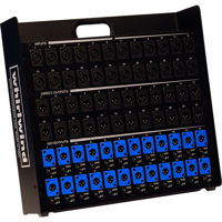 

Whirlwind Stage Box 6 XLRF Inputs and 12 XLRM Parallel Outputs Mic Splitter (1 x Parallel Output and 1 x Isolated Output per Input with Ground Lift Switch)
