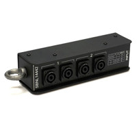 

Whirlwind SBNL 1x NL4 to 4x NL4 Wired 2-Pole Splitter & Breakout Box for Multiple Speaker Cabinets, Pairs
