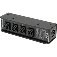 

Whirlwind SBNL 1x NL8 to 4x NL4 Wired 2-Pole Splitter & Breakout Box for Multiple Speaker Cabinets