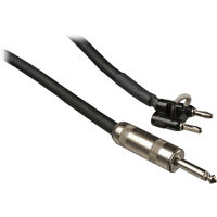 

Whirlwind 100' 1/4" Male to Dual Banana Male 12 Gauge Single Line Speaker Cable
