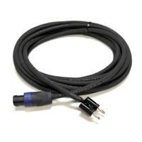 

Whirlwind 100' NL4 Speakon to Dual Banana Male 12 Gauge Single Line Speaker Cable, +/-1 Wired