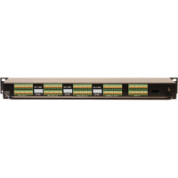 

Whirlwind 8-Channel Rackmount Mic Splitter with 1x Direct and 3x Isolated Outputs, 1RU, Lundahl Transformers