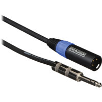 

Whirlwind STM06 6' 3-Pin Male XLR to 1/4" Male TRS Balanced Cable