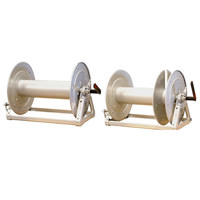 

Whirlwind Super Large Capacity Reel with Split and Removable Handle for Storage of Mic & Medium Diameter Cables, Gray