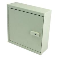 

Whirlwind WFSD 12" Surface Mount Enclosure with Locking Door, 12x12x1" Wall Frame & WFI12X12B Connector Plate, Black