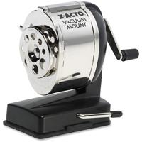 

X-Acto KS Vacuum Mount Manual Pencil Sharpener, Chrome/Black