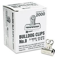 

X-Acto #0 1" Metal Bulldog Clip, 36/Box