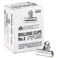 

X-Acto #2 2.25" Metal Bulldog Clip, 36/Box