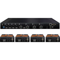 

Xantech HDBaseT 4x4 Matrix Kit with 4x HDBT Receivers, 70m (4K Up to 40m)
