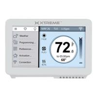

Xtreme Cables 4.5" Wi-Fi Touchscreen Thermostat, White