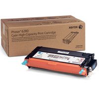 

Xerox 106R01392 High Capacity Cyan Print Cartridge for Phaser 6280 Series Printer, 5900 Pages Yield