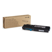 

Xerox 106R02225 High Capacity Cyan Toner Cartridge for Phaser 6600 and WorkCentre 6605 Printers, 6000 Pages Yield